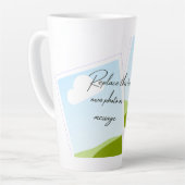 Replace This Text With Your Own Photo or Message Latte Mok (Linkerhoek)