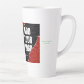 Replace this text with your own photo or message latte mok (Rechts)