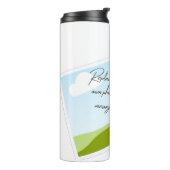 Replace This Text With Your Own Photo or Message Thermosbeker (Gedraaid links)