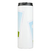 Replace This Text With Your Own Photo or Message Thermosbeker (Achterkant)