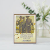 Replica  adverteren, Austin Reed, jekkers Briefkaart (Staand voorkant)