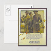 Replica  adverteren, Austin Reed, jekkers Briefkaart (Voorkant / Achterkant)