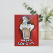 Replica adverteren, Bieres de Longwy Briefkaart (Staand voorkant)