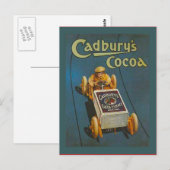 Replica  adverteren, Cadbury's cacao Briefkaart (Voorkant / Achterkant)