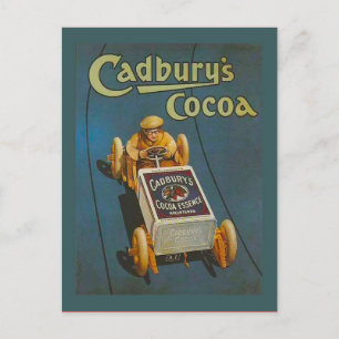 Replica  adverteren, Cadbury's cacao Briefkaart