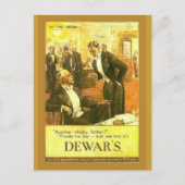 Replica  adverteren, Dewar's Whisky Briefkaart (Voorkant)