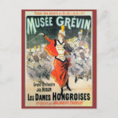 Replica  adverteren, Musee Grevin Briefkaart (Voorkant)