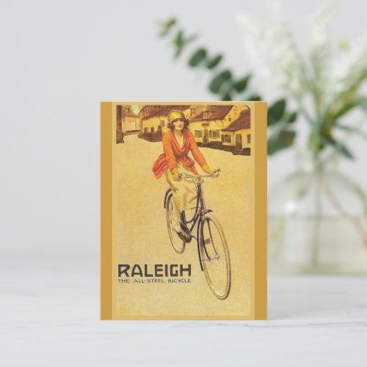 Replica  adverteren, Raleigh Bicycles Briefkaart (Staand voorkant)