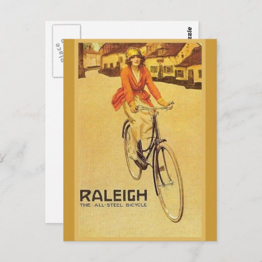 Replica  adverteren, Raleigh Bicycles Briefkaart (Voorkant / Achterkant)