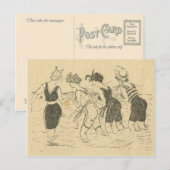 Replica , Beach party Briefkaart (Voorkant / Achterkant)