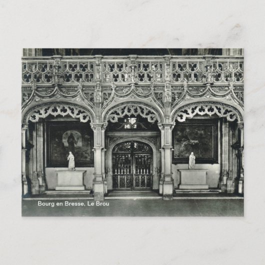 Replica , Bourg en Bresse, Le Brou Briefkaart (Voorkant)