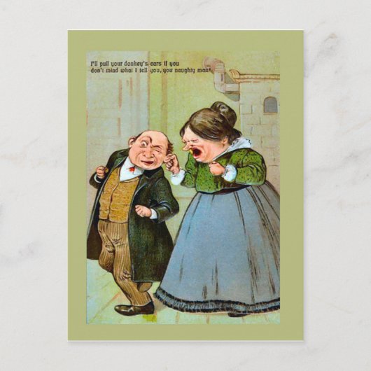 Replica  briefkaart, Humor, paar 1 Briefkaart (Voorkant)