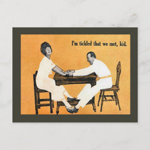 Replica briefkaart, ik ben gekwetst, we hebben el briefkaart