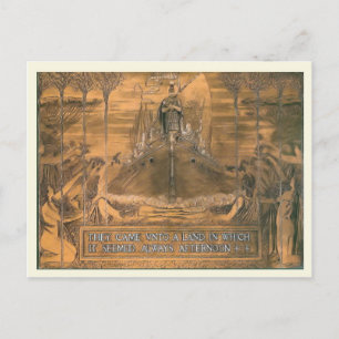 Replica briefkaart, kopergravure briefkaart