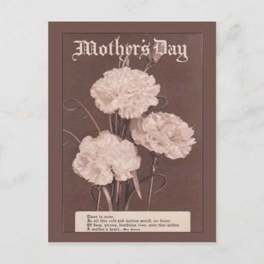 Replica  briefkaart, Moederdag Briefkaart (Voorkant)