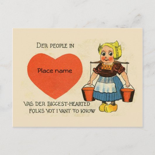 Replica  briefkaart, Nederlandse humor 1 Briefkaart (Voorkant)