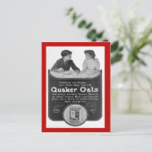 Replica  briefkaart, Quaker Oats Briefkaart (Staand voorkant)