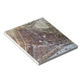 Replica City map of Rotterdam 1652 Notitieblok (Schuin)