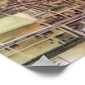 Replica city map of The Hague 1649 Poster (Hoek)