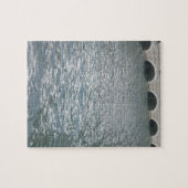 Replica European Building rond Kanalen Legpuzzel (Horizontaal)