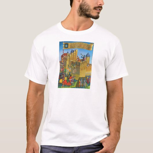 Replica  France Medieval Carcassonne T-shirt (Voorkant)