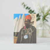 Replica  Ghana, stamhoofd Briefkaart (Staand voorkant)