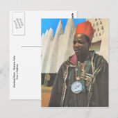 Replica  Ghana, stamhoofd Briefkaart (Voorkant / Achterkant)