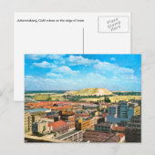 Replica Johannesburg, goudmijnen Briefkaart (Voorkant / Achterkant)