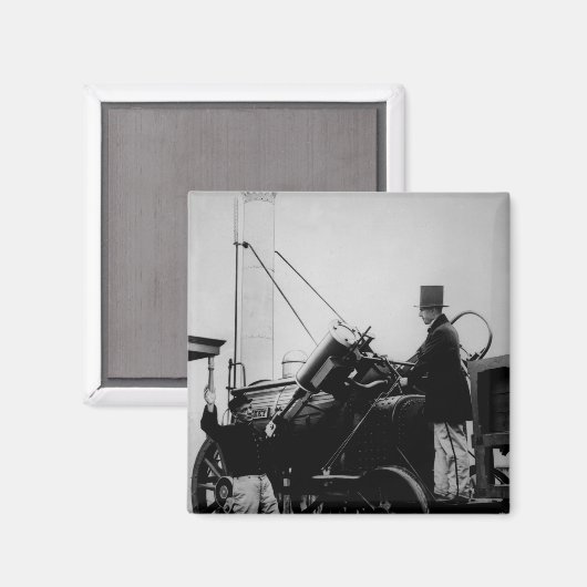 Replica of Stephensons Rocket, 1929 Magneet (Voorkant / Achterkant)