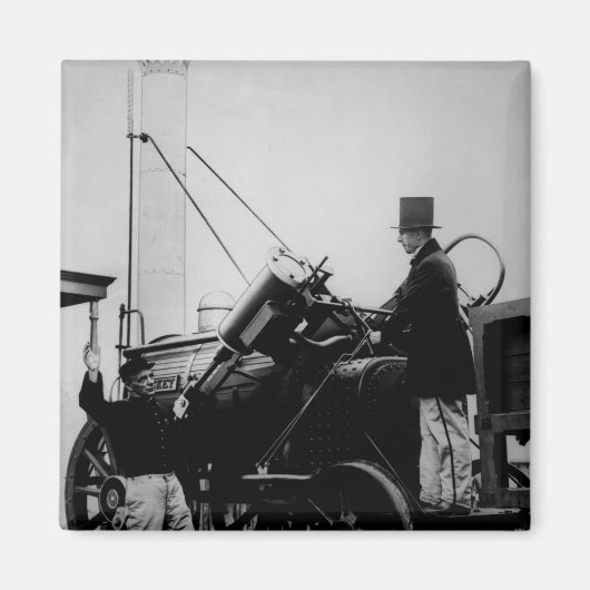 Replica of Stephensons Rocket, 1929 Magneet (Voorkant)