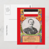Replica     PostcardKaiser Wilhelm II Briefkaart (Voorkant / Achterkant)
