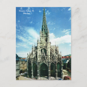 Replica , Rouen, Eglise St Maclau Briefkaart