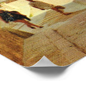 Replica  Spanje, oude stad Sitges Poster (Hoek)