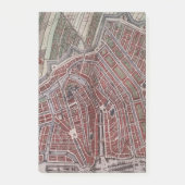 Replica stadskaart Amsterdam 1652 Post-it® Notes (Voorkant)