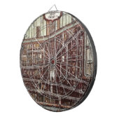 Replica-stadskaart van Delft 1649 Dartbord (Voorkant Rechts)