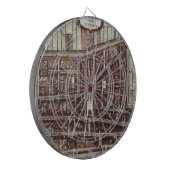 Replica-stadskaart van Delft 1649 Dartbord (Voorkant Links)