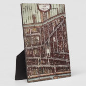 Replica-stadskaart van Delft 1649 Fotoplaat (Zijkant)