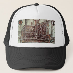 Replica-stadskaart van Delft 1649 Trucker Pet