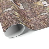 Replica stadskaart van Den Haag 1649 Cadeaupapier (Rol Hoek)