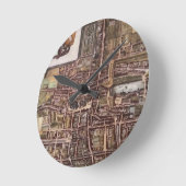 Replica stadskaart van Den Haag 1649 Ronde Klok (Hoek)