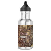 Replica stadskaart van Den Haag 1649 Waterfles (Rechts)