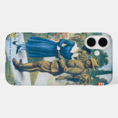 Replica uit de Eerste Wereldoorlog: Het gekleurde  Case-Mate iPhone Case (Achterkant (horizontaal))