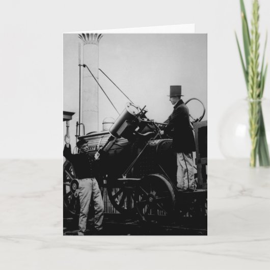 Replica van de Raket van Stephenson, 1929 Kaart (Voorkant)