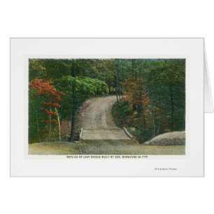 Replica van Gen Burgoyne's Last Bridge