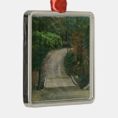 Replica van Gen Burgoyne's Last Bridge Metalen Ornament (Rechts)