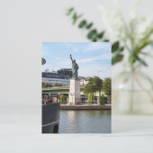 Replica van het Standbeeld van de Vrijheid - Parij Briefkaart (Staand voorkant)