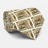 Replica Vintage-image, Bayeaux Tapestry Stropdas (Opgerold)