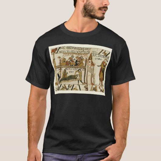 Replica Vintage-image, Bayeaux Tapestry T-shirt (Voorkant)