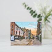Replica Vintage Image, Cardiff, High Street Briefkaart (Staand voorkant)
