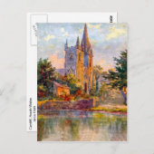 Replica Vintage Image, Cardiff, Llandaff Cathedral Briefkaart (Voorkant / Achterkant)